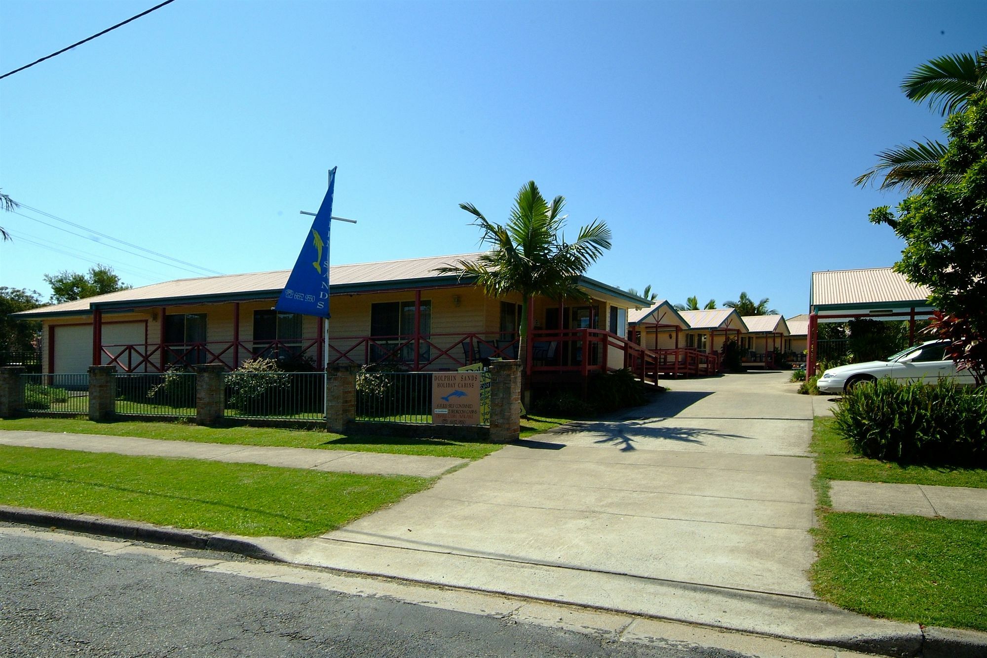Dolphin Sands Holiday Cabins 科夫斯港 外观 照片